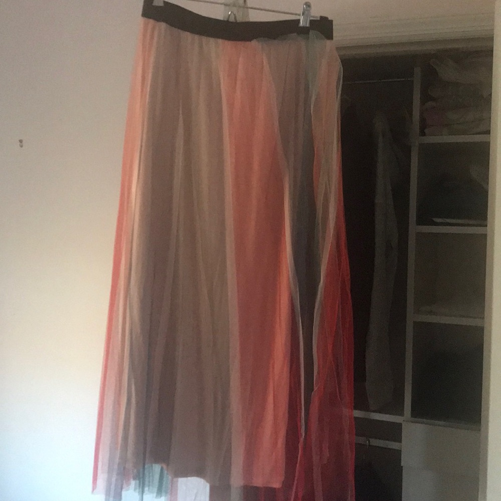 Tulle Rainbow Skirt